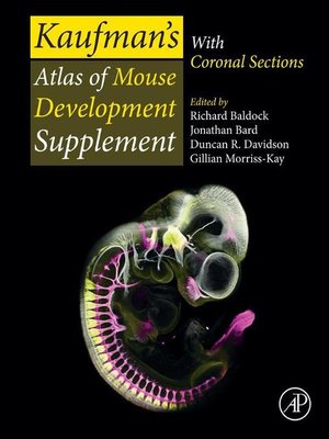 cover image of Kaufman's Atlas of Mouse Development Supplement